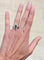 Bague Bague marquise saphir et diamants baguettes 58 Facettes
