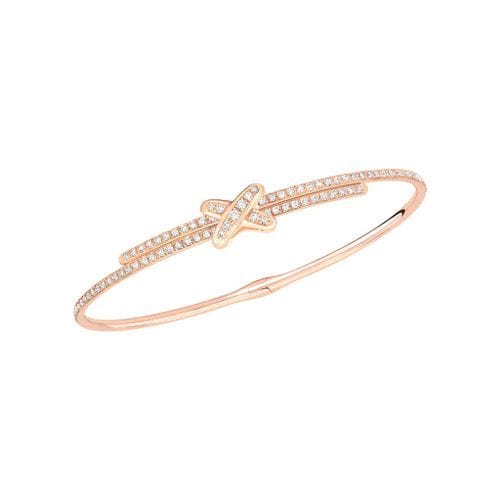 Bracelet CHAUMET - Bracelet Liens Or rose Diamants 58 Facettes 082180
