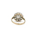 Ring 52 Marguerite Ring - Gold, platinum and Diamonds 58 Facettes 240036R