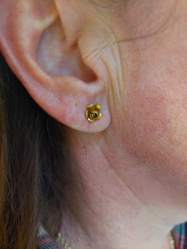 Boucles d'oreilles BOUCLES DOREILLES ANCIENNES ROSES 58 Facettes 074271