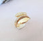 Bague Bague Serpent en Or jaune & Diamants 58 Facettes AB 1039