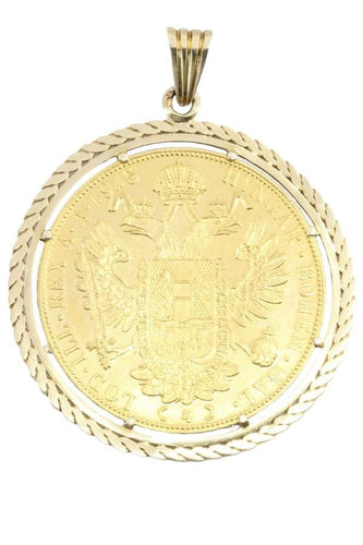 Pendentif PENDENTIF PIÈCE 4 DUCATS 58 Facettes 053071