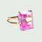 Bague BAGUE RÉTRO SPINELLE ROSE 58 Facettes Q926A