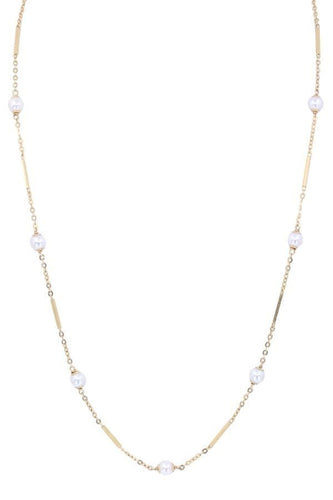 Collier COLLIER MODERNE PERLES 58 Facettes 071041