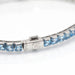 Bracelet Bracelet Or blanc Diamants Topazes 58 Facettes D360499FJ