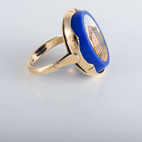 Boucles d'oreilles Parure Micro-mosaïque 58 Facettes 337.57