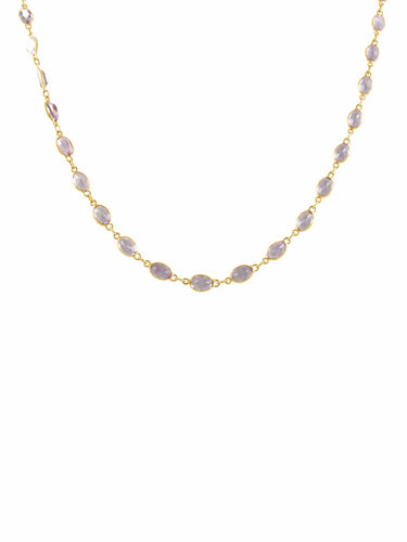 Collier CHAINE OR & AMETHYSTE 58 Facettes 210025