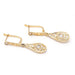 Earrings Original vintage earrings Platinum Yellow gold Diamonds 1890 58 Facettes D359877JC