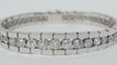 Bracelet 17cm Bracelet rivière ancien en or blanc et diamants 58 Facettes 32319