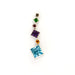 Pendentif Pendentif Arlequin Multicolore 58 Facettes 002.145