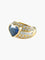 Bague 53 Bague Coeur Saphirs Diamants 58 Facettes