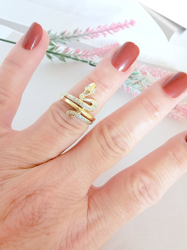 Bague Bague Serpent unisexe Diamants 58 Facettes AA 1533