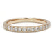 51 Demi Alliance Ring in Rose Gold & Diamonds 58 Facettes 230132R
