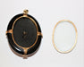 19th Century Onyx And Pearl Pendant 58 Facettes 468