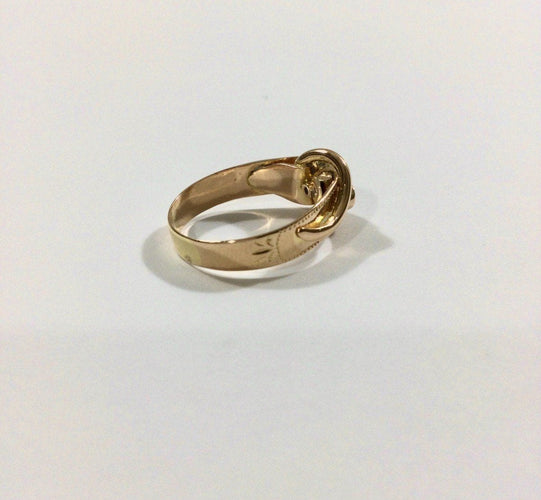 Bague 47.5 Bague Art Nouveau Or Rose Saphir Perles 58 Facettes