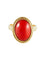 Bague Bague Ancienne Or Jaune et Corail 58 Facettes