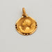 Gold Medal Pendant on chain 58 Facettes