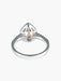 Bague 52 Bague Tourmaline orange Diamants 58 Facettes