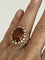 Bague 58 Bague Or Jaune Citrine Diamants 58 Facettes 5051