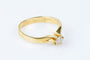 Bague 54 Bague solitaire 0.18ct en or massif 58 Facettes 111.26851-B5