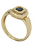 Ring MODERN SAPPHIRE AND DIAMOND RING 58 Facettes 042971