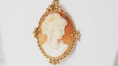 Important Yellow Gold And Cameo Pendant 58 Facettes 31740