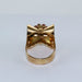 Ring Ribbon ring Yellow gold and Diamond 58 Facettes