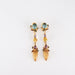 Earrings Multicolored sapphire earrings signed Percossi Papai 58 Facettes 0005