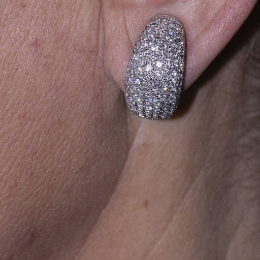 Boucles d'oreilles Boucles d'oreilles Pavée PALOMA avec Diamants 58 Facettes D360619LF