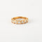 Bague Bague Alliance Or jaune 14 carats Diamants 58 Facettes