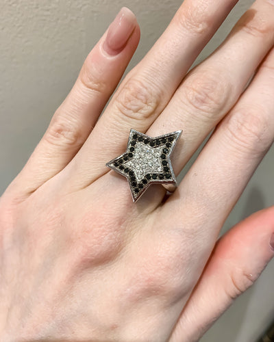 Bague 52 Bague Etoile Diamants STEFERE 58 Facettes