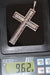 Pendentif Pendentif Croix Platine Diamants Art Déco 58 Facettes 529