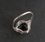 Bague 54.5 Bague Saphir et Diamants, Monture Platine 58 Facettes Bague Saphir et