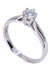 Bague 55 SOLITAIRE MODERNE DIAMANT 0.37 CARAT 58 Facettes 081031