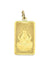 Pendentif PENDENTIF LINGOTIN 5 GRAMMES " LAKSHMI" 58 Facettes 041451