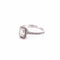 Bague Bague Solitaire diamant taille émeraude 0.80ct 58 Facettes