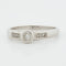 Bague 51 Bague Or blanc Diamants 58 Facettes REF 5062/14