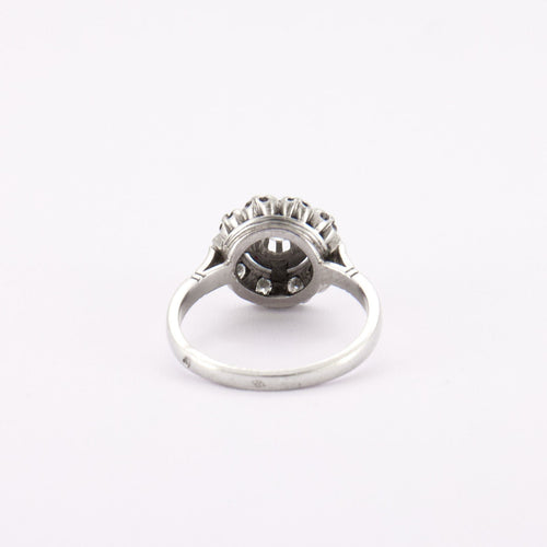 Bague 53 Bague Marguerite, diamants 58 Facettes