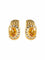Boucles d'oreilles Boucles d'oreilles Saphirs jaunes Diamants 58 Facettes
