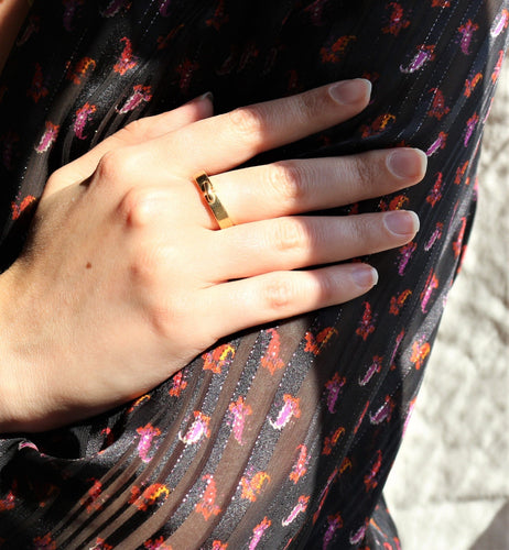 Bague CHAUMET alliance « Liens Evidence » 58 Facettes 380