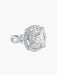 Bague 52 Bague Ronde Double entourage Diamants 58 Facettes