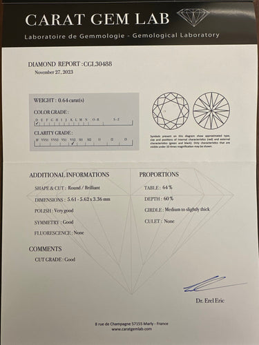 Boucles d'oreilles Boucles d’oreilles Or blanc Diamants 58 Facettes