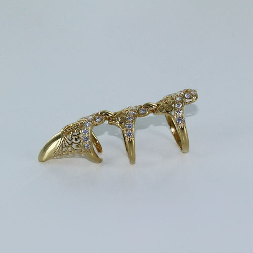 Bague 56 Bague articulée 58 Facettes