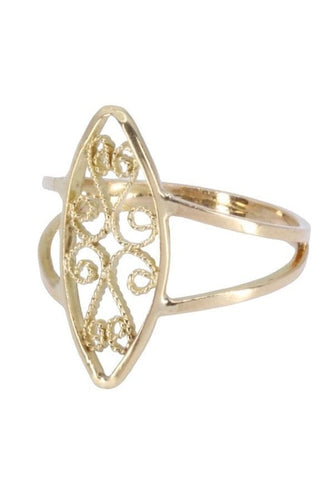 Bague 52 BAGUE MODERNE FILIGRANE 58 Facettes 065321