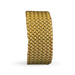 Bracelet Bracelet Manchette mailles tressées en or jaune 18 carats 58 Facettes CAE-BR-MAI-YG
