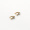 Boucles d'oreilles Dormeuses diamants or jaune et platine 58 Facettes