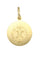 Pendentif Médaille de Jésus Or jaune 58 Facettes 080151