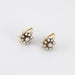 Dormeuses earrings in yellow gold, diamonds 58 Facettes