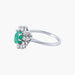 Ring Marguerite Emerald and diamond ring 58 Facettes