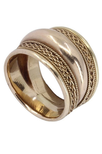 Bague Bague jonc moderne, or jaune 58 Facettes 063731